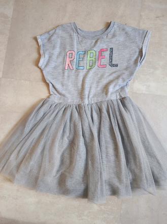 Teplejší šaty 116-122, 116