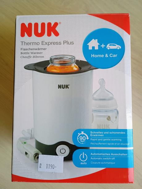 Nuk ohřívačka na kojenecké láhve thermo express pl, nuk