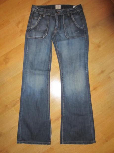 Peckovní džíny, rifle, h&m,m