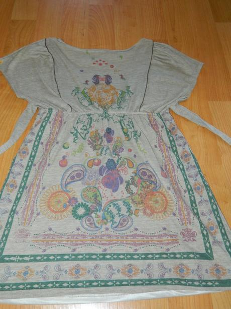 Dámská khaki delší tunika nebo šaty vel. 40/m, m