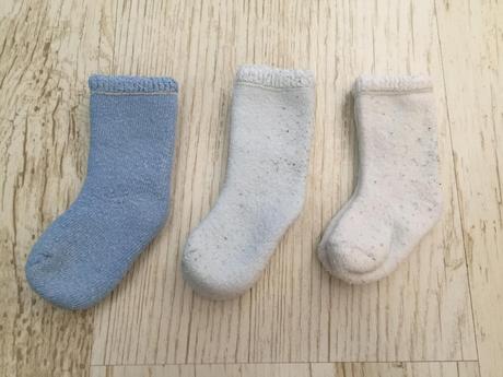 Froté ponožky na miminko, c&a,62