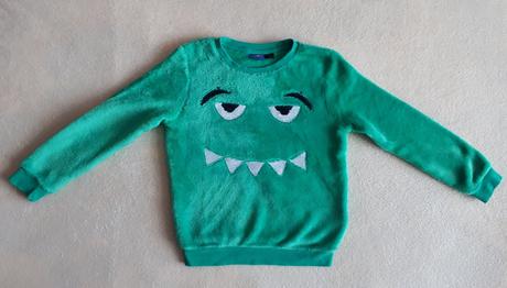 Dětská fleesová mikina, mikinka, 110/116, lupilu, lupilu,110