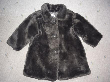 Heboučký kožíšek kabátek vel 86, 86