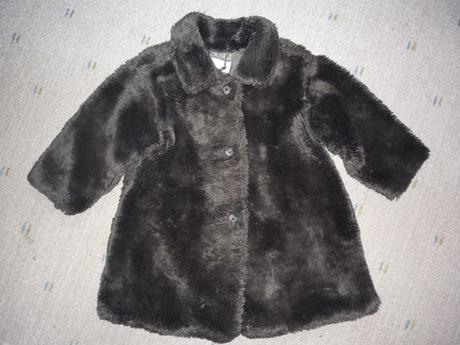 Heboučký kožíšek kabátek vel 86, 86
