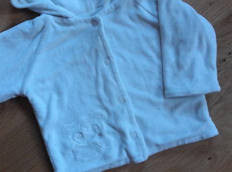 Bílý kabátek - vel. 62, 62