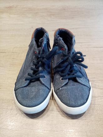 Kotníkové látkové tenisky vel. 27, 27