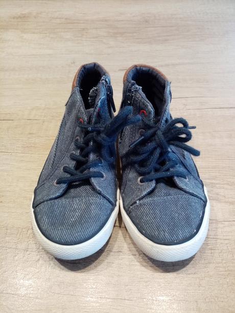 Kotníkové látkové tenisky vel. 27, 27