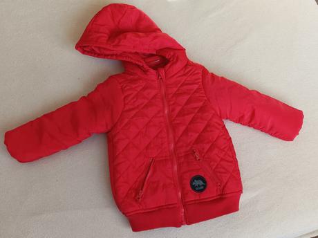 Zimní bunda červená, 80