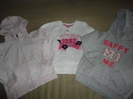 Sametová mikina hm, vel. 5-6 let na zip, h&m,116