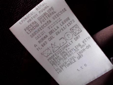 Tmavohnedé vlna, versace,l