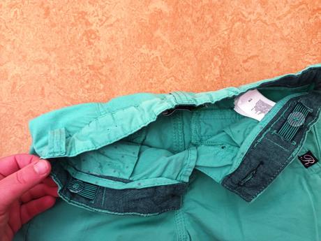 Nové plátěné kalhoty reserved vel. 116, reserved,116