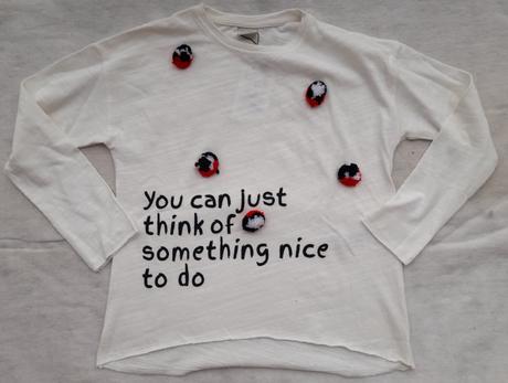 Tričko s bambulkami zara 10 let, zara,140