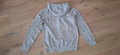 Světle šedý chlapecký svetr next vel. 164, next,164