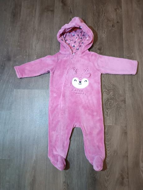 Teplý overal/kombinézka,zn. so cute, vel.74, 74