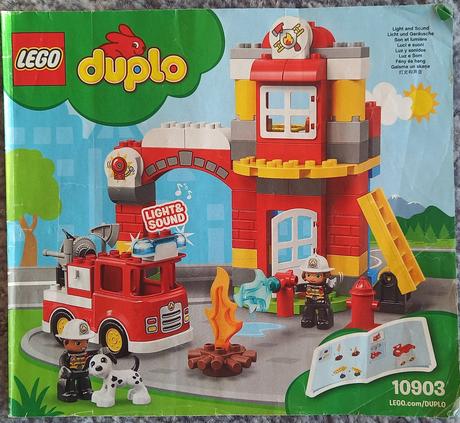 Lego duplo 10903 - fire station., 