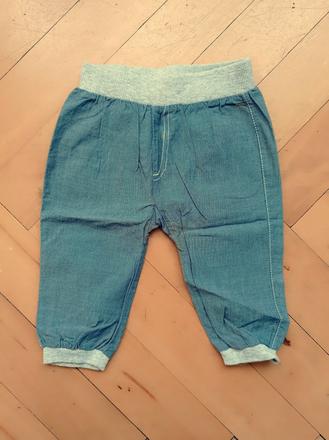 Kalhoty plátěné ergee 62-68, ergee,62