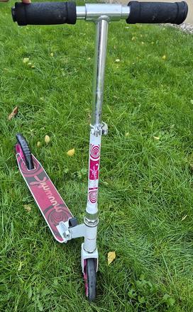 Skládací koloběžka authentic muuwmi 180 or bílo-rů, 