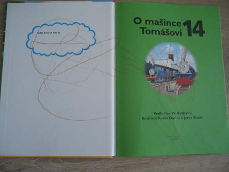 Knížky o mašince tomáš,