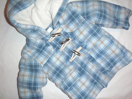 Nádherný zimní teploučký flízový kabátek, bluezoo,80