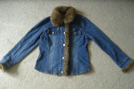 Jeansová bunda, bonprix,40