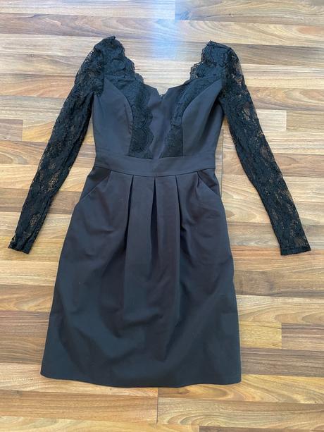 Večerní elegantní šaty s krajkou, vel. 34/xs, orsa, orsay,xs