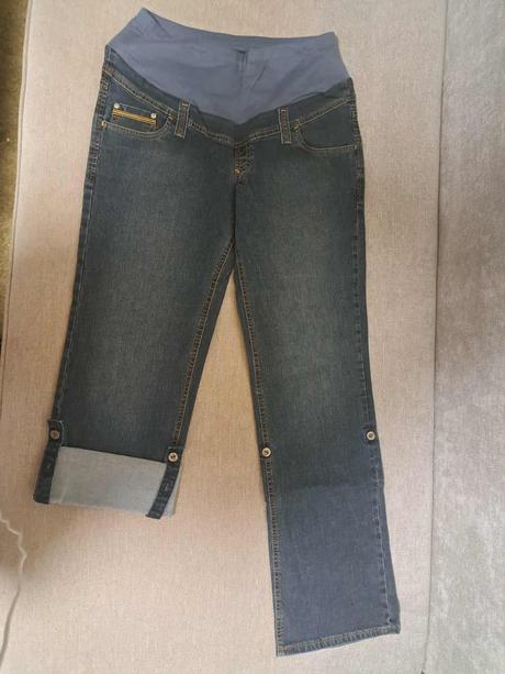 Těhotenské kalhoty s prodlouženou délkou, l