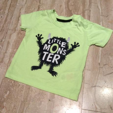 Neon tričko ,,malá monster příšerka", primark,68