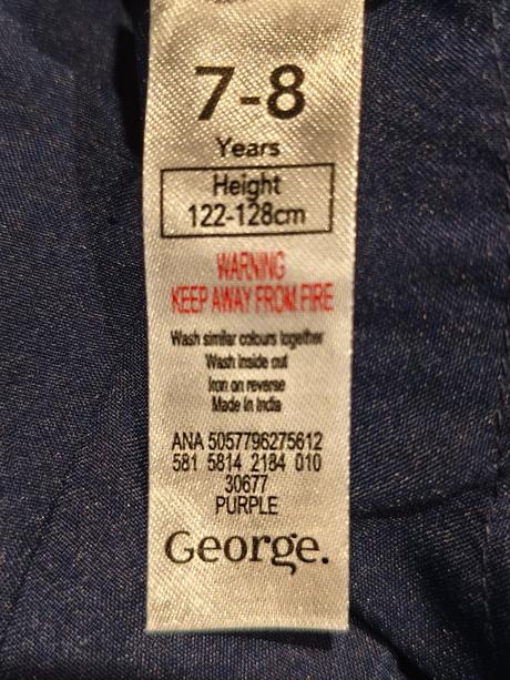 Šaty dívčí sváteční/společenské, george,122