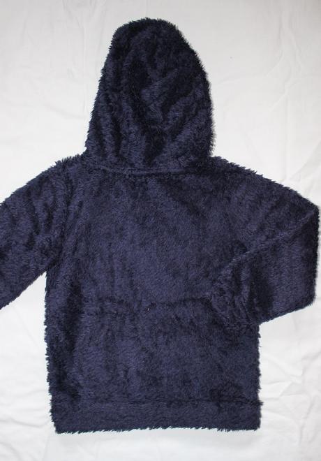 Op381. chlupatková mikina 5-6 let, nutmeg,110