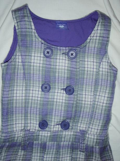 Krásná teplá šatovka, pumpkin patch,98