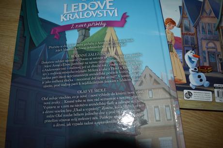 2x kniha ledové království 2 nové příběhy,