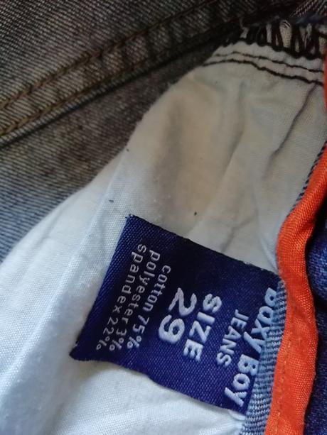 Džíny baxy boy, velikost 29, m