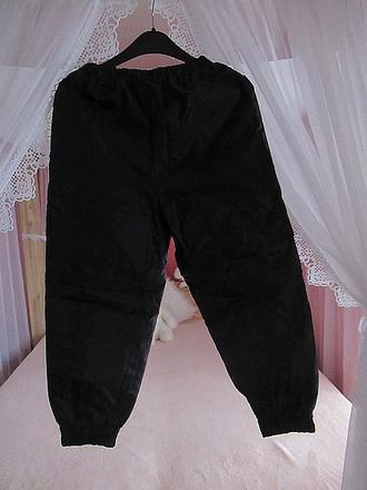 Zateplené šusťákové kalhoty, 122