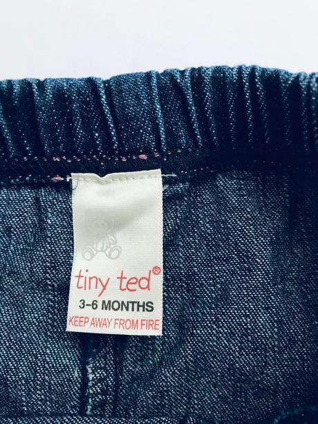 Sukně džinová -v.3/6 měs., tiny ted,68