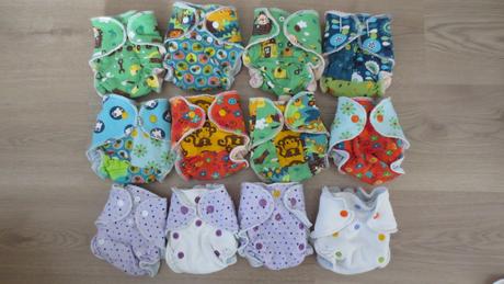 Kalhotkové látkové pleny novorozenecké, 2 kg - 6 kg