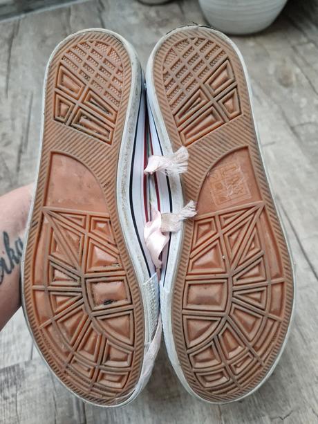 Ručně malované tenisky pro družičku, 37