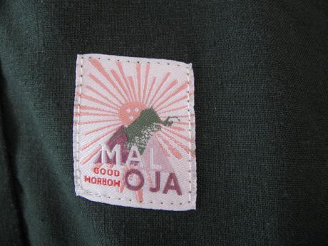 Dámská tmavě zelená halenka, 3/4 rukáv maloja, l