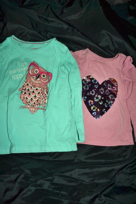 2x dívčí tričko v.110/116, lupilu,110