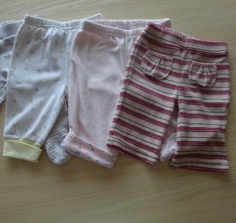 3x tepláky, vel. 68, 68