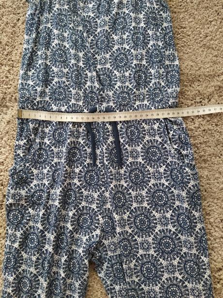 Modrobílý overal, f&f,140