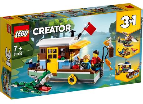 Lego creator 31093 říční hausbót, 