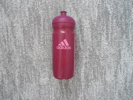 Růžová láhev na kolo, adidas