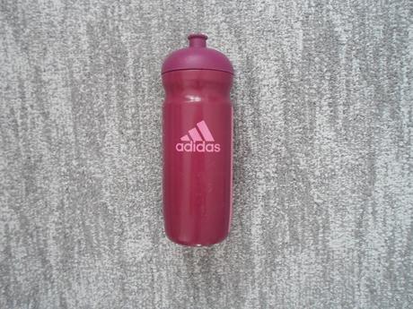 Růžová láhev na kolo, adidas