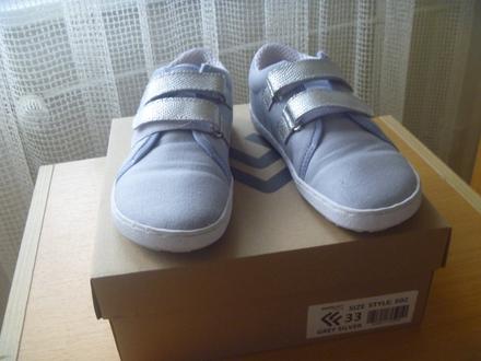 Šedé tenisky ef barefoot vel. 33, 33