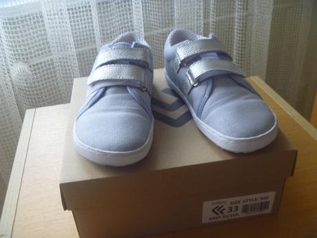 Šedé tenisky ef barefoot vel. 33, 33