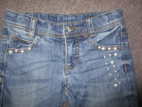 Riflíky s korálky, benetton,122