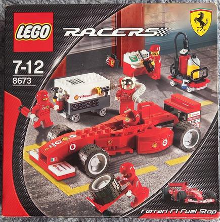 Lego racers 8673 - ferrari f1 fuel stop.,