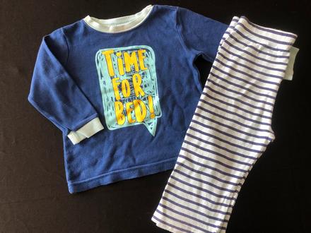 Vel. 80 modrý pyžamový komplet, 80