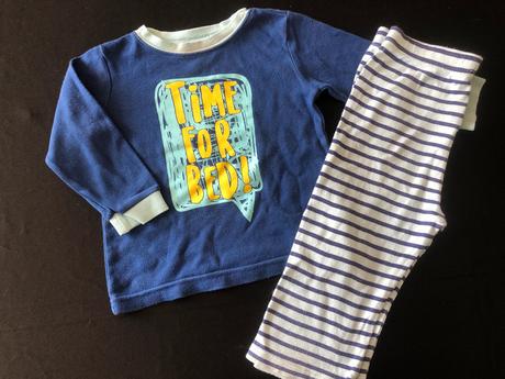 Vel. 80 modrý pyžamový komplet, 80