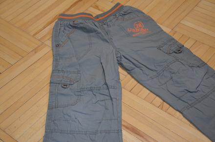 Zateplené kalhoty rebel vel. 122 cm v pase na gumu, rebel,122